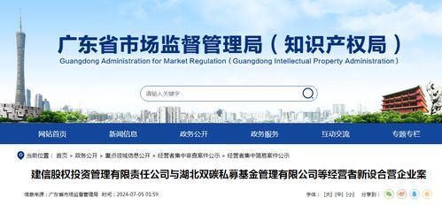 建信股權投資與湖北雙碳私募基金聯合設立合營企業，深化雙碳領域戰略布局
